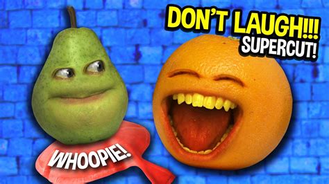 Annoying Orange Try Not To Laugh Challenges Supercut Youtube