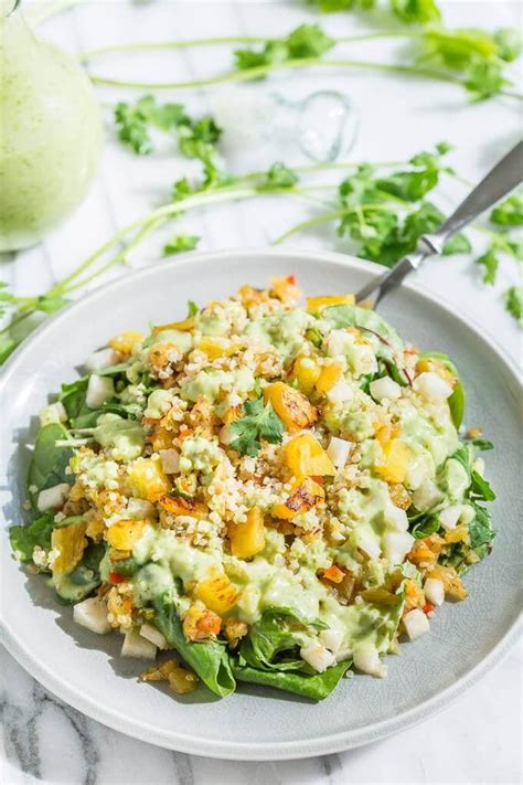 Hearty Vegan Salads That Will Actually Fill You Up Vegan Salad Recipes Vegan Salad Salad