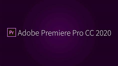 According to adobe, the creative person does not need to become an expert in the field of video editing to create a cool movie. Adobe Premiere Pro CC 2020 (MAC) - AGFY