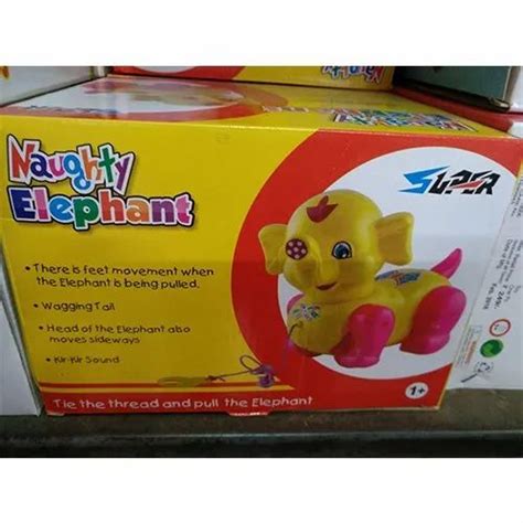 Yellow Super Naughty Elephant Toy At Best Price In Delhi Id 20555012148