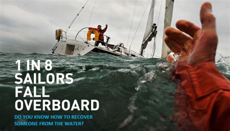 1 In 8 Sailors Fall Overboard Do You Know How To Recover Someone From The Water