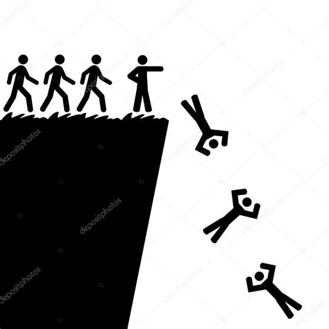 Jumping Off A Cliff Stock Vector Image By ©bruno1998 70939037