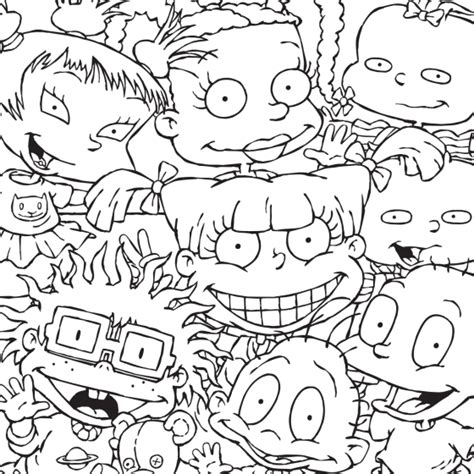 489 x 648 file click the download button to see the full image of 90s coloring pages printable, and download it to your computer. 90s Nickelodeon Coloring Pages | Colorpaints.co