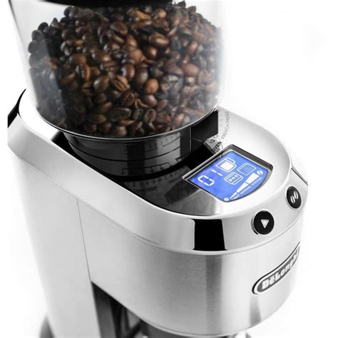 Delonghi 12 Oz Stainless Steel Conical Burr Coffee Grinder In The