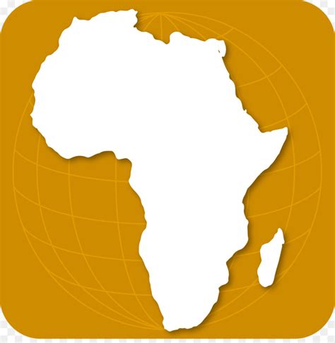 Afrika Benua Peta Gambar Png