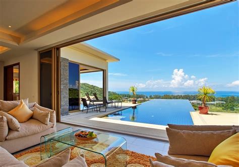 4 Bedroom Luxury Sea View Villas Naithon House Nai Thon 70 Meter