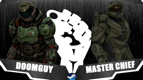 Sfm Doomguy Vs Master Chief 60 Fps Doom Game Master Chief