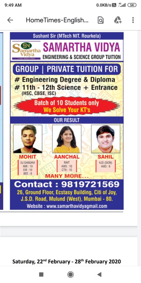 Top 100 Tutorials For Bachelor Of Engineering In Mumbai Best