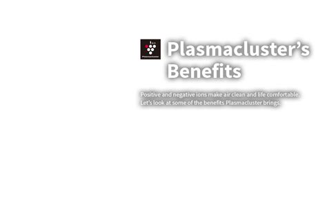 Plasmaclusters Benefits Sharp Plasmacluster Sharp Global
