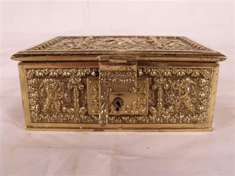 Gorgeous Antique Victorian Erhard And Sohn Bronze Box From Theroyaljackalope On Ruby Lane