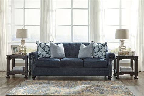 Enter ashley furniture for your chance to win a $3,000 ashley homestore shopping spree. Ashley LaVernia Navy Sofa on sale at the Furniture City ...