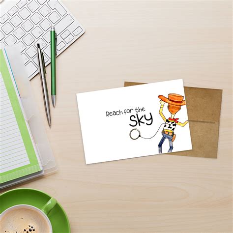 Reach For The Sky Greeting Card
