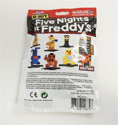 Five Nights At Freddys 8 Bit Buildable Figure The Bite Series 2 Tv