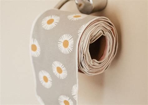 Out With The Toilet Paper In With Reusable Cotton Cloths