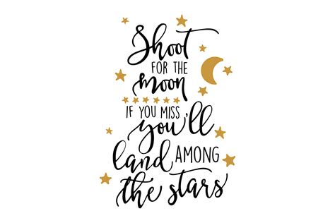Shoot For The Moon Graphic By Craftbundles · Creative Fabrica