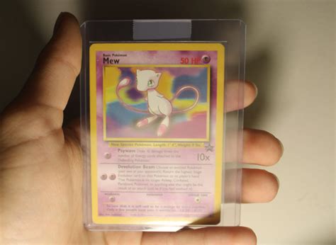 1999 Shining Mew Pokemon Card Etsy