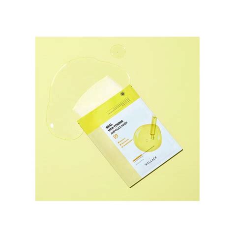 Wellage Real Ampoule Mask Ml Ea Best Price And Fast Shipping From Beauty Box Korea