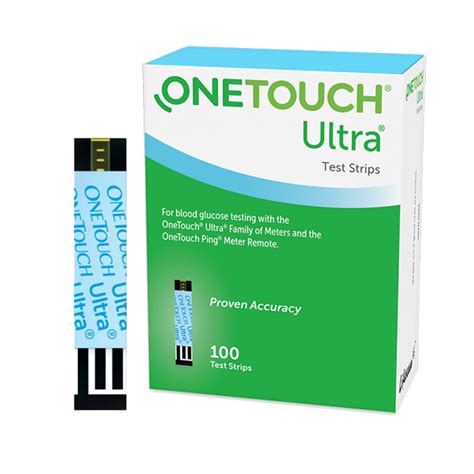 Onetouch Ultra Blue Blood Glucose Test Strips Count Walmart Com