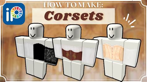 How To Make Corsets Roblox Clothing Tutorial Ibis Paint X Youtube