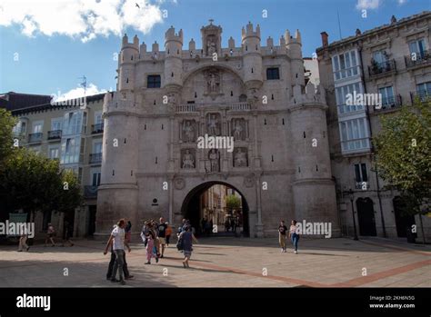 The Richly Decorated City Gate Arco De Santa Maria Is One Of The Best