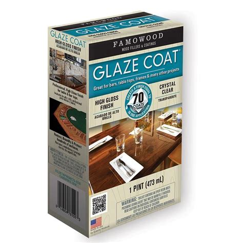 My name is christine and i work at the home depot in the paint department. FAMOWOOD 1 pt. Glaze Coat Clear Interior Epoxy Kit (6-Pack ...