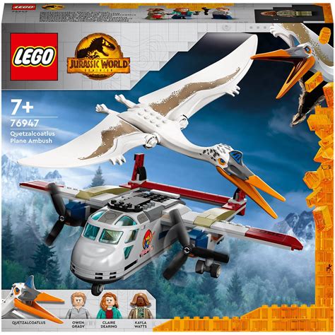 Lego Jurassic World Quetzalcoatlus Plane Ambush Toy 76947 Toys Zavvi Uk