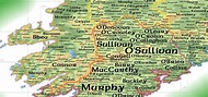 The 100 most commonly names found in Ireland and their ...