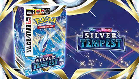 Get The Pokémon Tcg Sword And Shield—silver Tempest Build And Battle Box