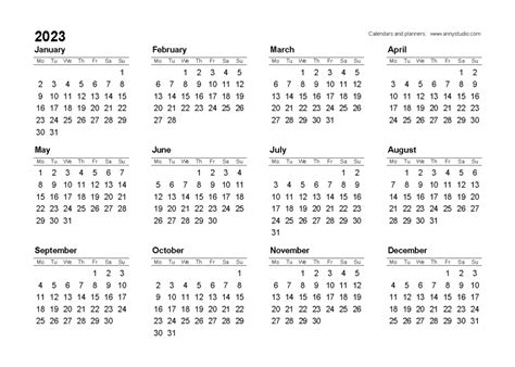 Year Overview 2021 Thru 2024 In 2021 Calendar Printables Yearly
