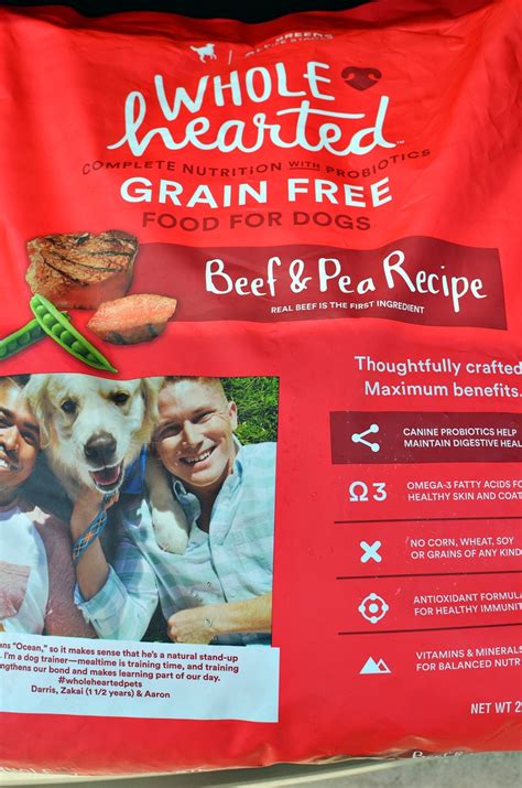 This recipe features real, deboned salmon as the first ingredient to support your dog's lean muscle mass as well as a healthy heart. Wholehearted is a brand of high quality, grain-free dog food
