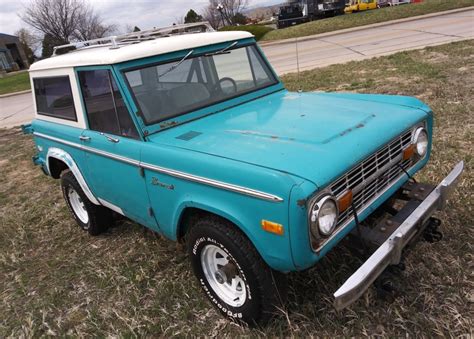 1971 Ford Bronco For Sale On Bat Auctions Sold For 12500 On May 16