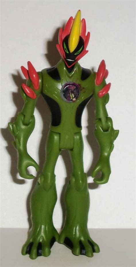 Ben 10 Alien Force Swampfire 4 Action Figure Bandai 2008 Loose Used