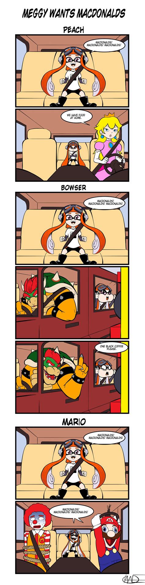 Meggy Wants Macdonalds Smg4 By Clawdeeverproud On Deviantart Smash