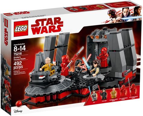 Lego 75216 Snokes Throne Room Lego Star Wars Set For Sale Best Price