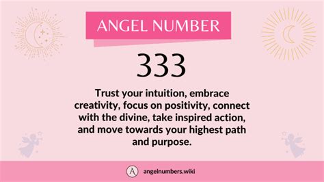 Meaning Of Angel Number 333 Rangelnumbersw