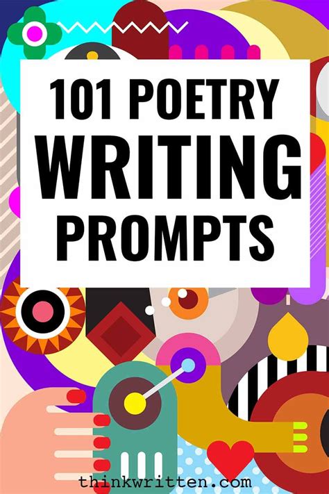 101 Poetry Prompts And Creative Ideas For Writing Poems Thinkwritten