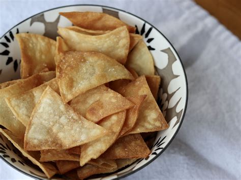 homemade white corn tortilla chips