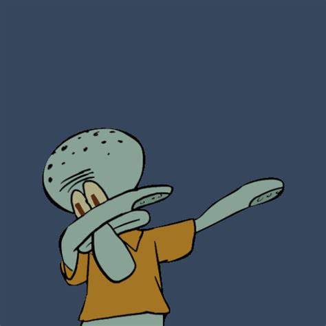 Dab  Find And Share On Giphy Squidward Art Dab Drawings Squidward