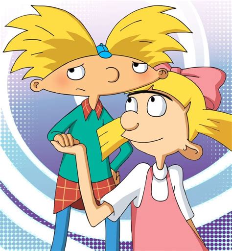 Hey Arnold Fan Art Hey Arnold Arnold And Helga Hey Arnold 90s