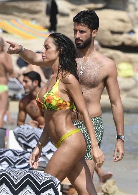 RAFFAELLA FICO In Bikini At A Beach In Greece 08 09 2020 HawtCelebs