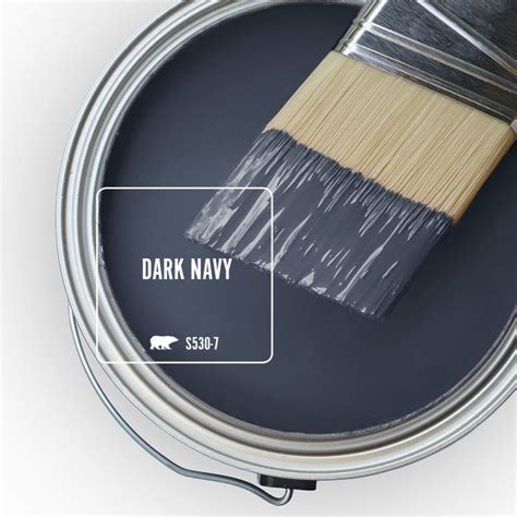 Trend Color Spotlight Dark Navy Colorfully Behr Paint Colors For