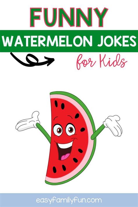 60 Watermelon Jokes For Kids That Are So Juicy Artofit