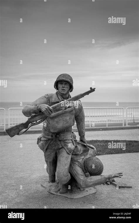 United States 29th Infantry Division Black And White Stock Photos