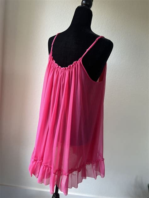 Betsey Johnson Intimates Babydoll Pink Size M Nightgown Negligee