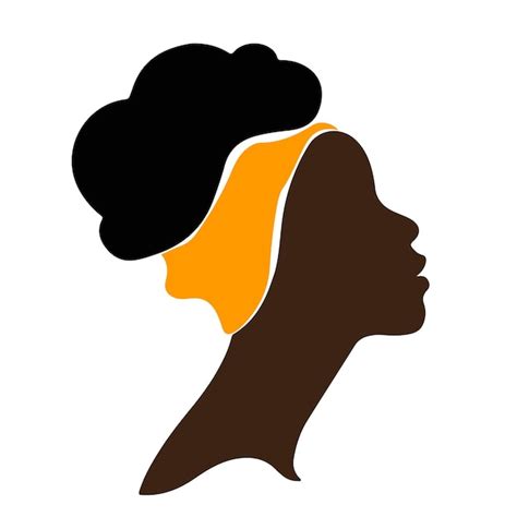 Premium Vector Black Woman Portrait