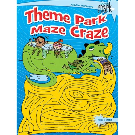 Dover Publications Theme Park Maze Craze