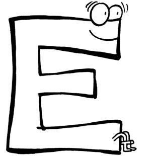 Ausmalbild buchstaben lernen kostenlose malvorlage c wie. Buchstaben lernen: Kostenlose Malvorlage: Buchstabe E zum ...