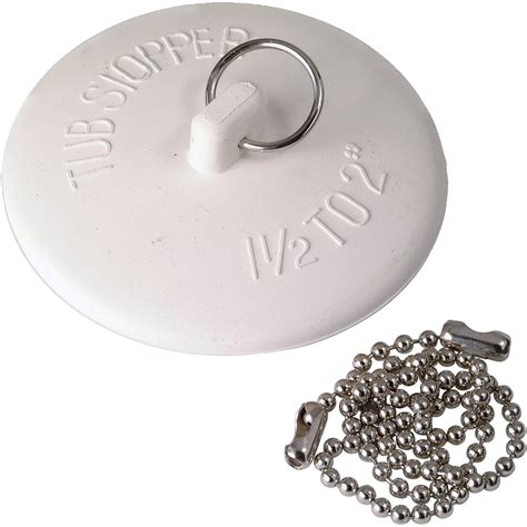 Allow water to escape down the drain or may not open completely, hold water. Peerless Tub Stopper with Chain - Walmart.com - Walmart.com
