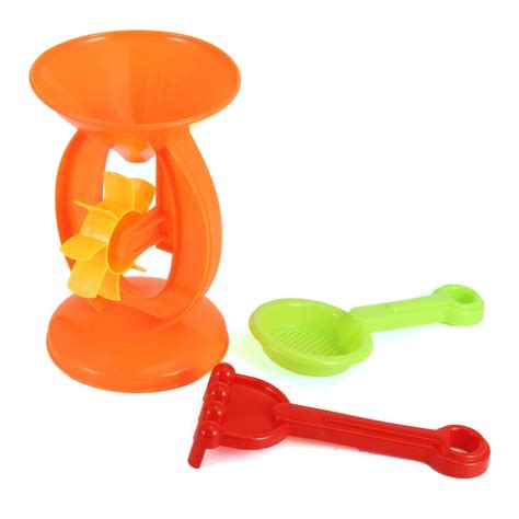New 3pcsset Children Play Hourglass Sand Beach Toys Seaside Water Toy