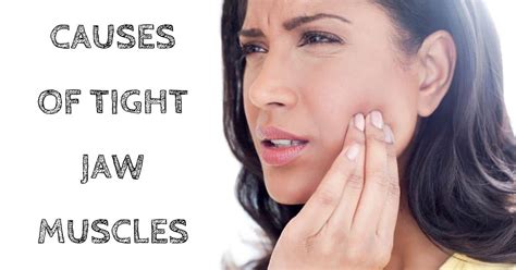 Causes Of Tight Jaw Muscles Ear Nose And Throat Consultants Llc